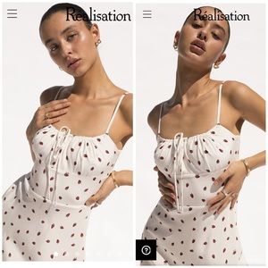 Realisation Alba mini dress